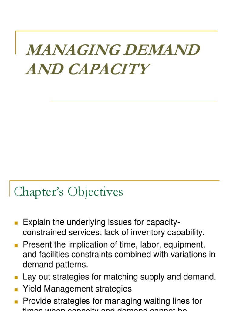 Demand & Supply PDF Demand Employment