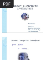 Download Brain Computer Interface ppt by lakshana1 SN22119974 doc pdf