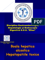 10.Boala alcoolica hepatica +hepatopatii toxice CM