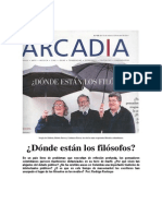 Dónde Están Los Filósofos