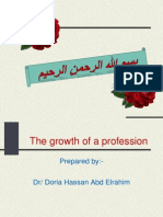 1-The Growth of A Proffession