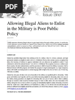 Download Military DREAM Act Policy Statement by Federation for American Immigration Reform SN221209151 doc pdf