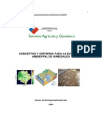 Conceptos y Criterios Para La Evalucion Ambiental de Humedales[1]