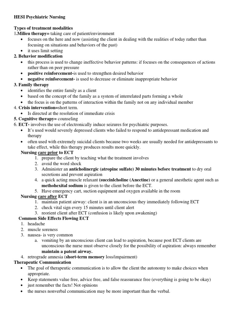 HESI psy Antipsychotic Anxiety Disorder