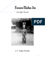 J. U. Tagbo Nzeako - Chi Ewere Ehihe Jie