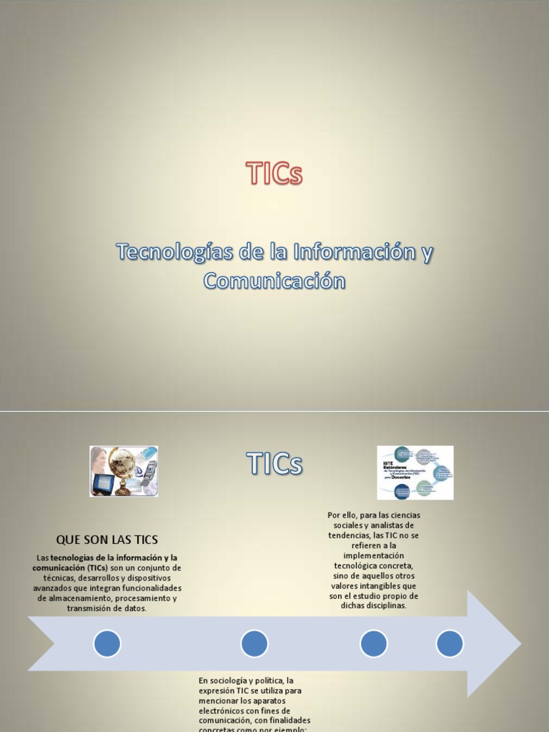 Evolución y Aportes de las TICs | PDF | Tecnología de información y ...