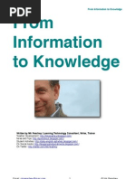 Download From Information to Knowledge by Nik Peachey SN22124764 doc pdf