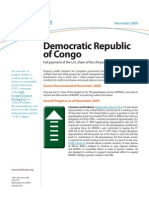 ProgressReport - DRC MONUC Funding