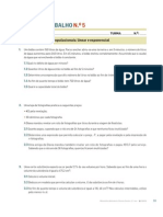 Ficha 5 - Modelo de Crescimento Liear