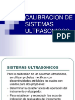 Calibracion Equipos Ultrasonicos