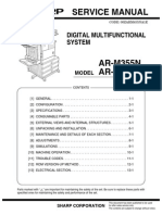 Sharp Ar m355n Ar m455n