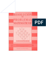 Resolucion de Problemas Matematicos