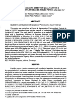 AVALIAÇÃO DE ALGUNS ASPECTOS QUALITATIVOS DE CULTIVARES DE MILHO PIPOCA