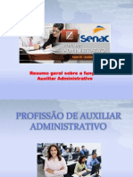 Resumo Geral Auxiliar Administrativo - Senac