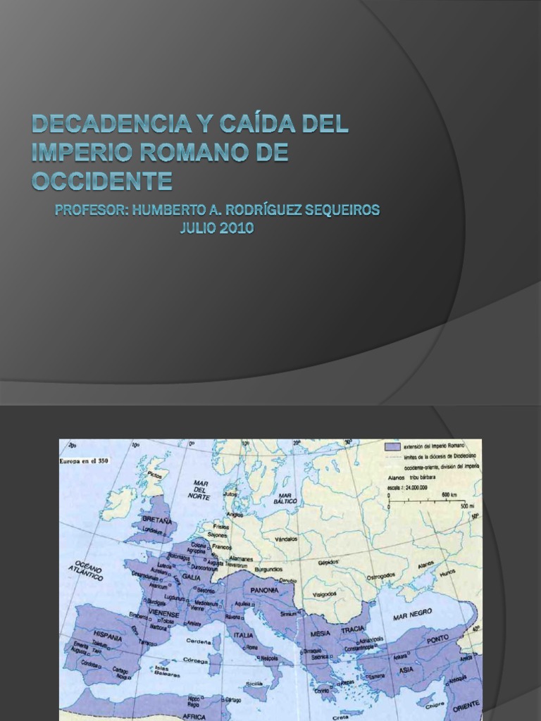 Decadencia y Caída Del Imperio Romano de Occidente Arrianismo Imperio romano