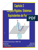 Captulo II - Corpos Rgidos e Sistemas Equivalentes de Foras