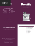 Download Breville BES 870XL Espresso Machine BES870XL_IB_B13_FA_LowRes by mazswp4594 SN221319223 doc pdf