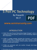 5 Pen PC Technology