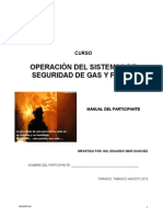 Manual Del Sistema de Seguridad Gas y Fuego