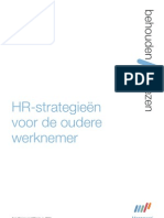 HR-strategieën voor oudere werknemers (Manpower 2007)