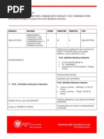 Guía Docente de Habilidades Sociales y de Comunicacion 2013 14