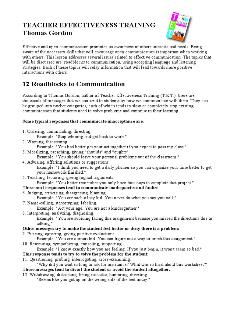 Enhancing Teacher Communication Skills | PDF | Attention | Bias
