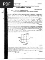 Mtech Thermal Power Engineering (V.t.u) Past Question Papers