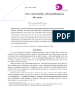 Capital Budgeting Document