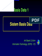 Bab 01 - Sistem Basis Data