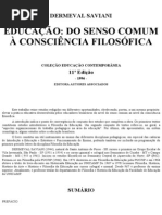 demerval saviani - do senso comum consciencia filosofica.pdf