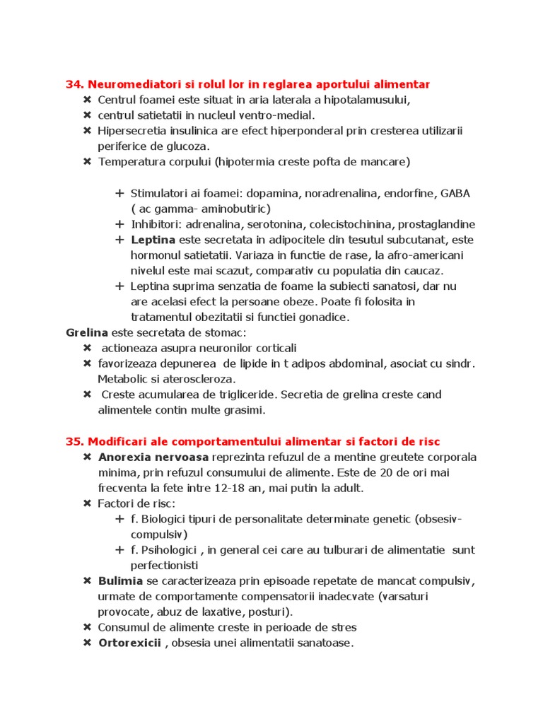 Subiecte Examen Igiena | PDF