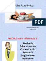 Phidias Acadmico