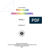 Pendahuluan Penelitian Operasional 1