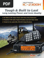 ICOM IC-2300H Brochure