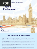 Topic 8 Parliament