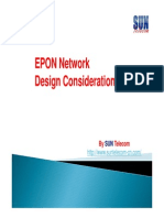 EPON Network Design Considerations