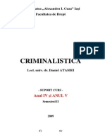 52180634 Criminalistica Suport de Curs Anul 4