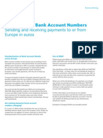 International Bank Account Numbers: Sending and Receiving Payments To or From Europe in Euros