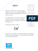 Schwa Exercises