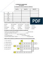 Conditionnel Trois Groupes