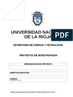 Prepro 2014-Formulario de Presentacion de Proyectos de Investigacion