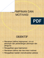 Kepimpinan Dan Motivasi