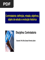 FCC047 Introducao Controladoria Controladoria Origem Evolucao