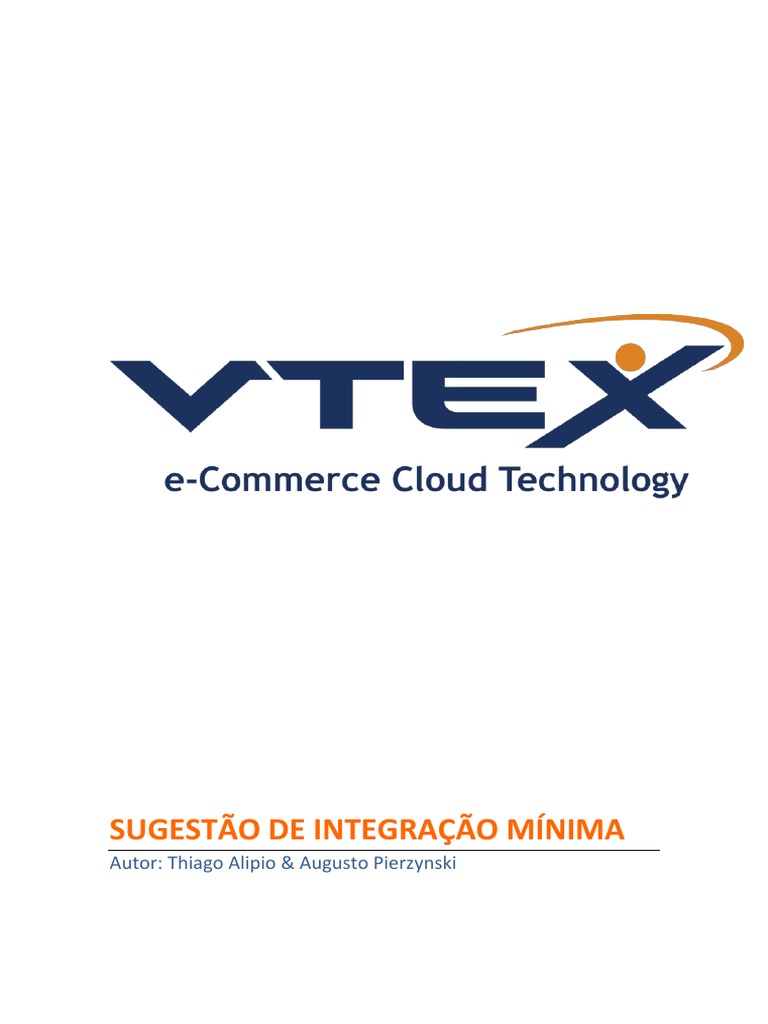 Integracao VTEX Versão 2.3 Português | PDF | C Sharp (linguagem de ...