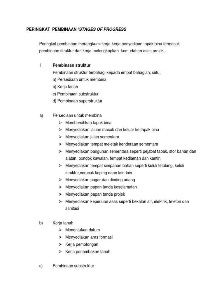 Peringkat Pembinaan  PDF