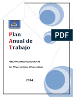 Plan Anual de Trabajo 2014