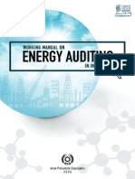 The Working Manual on Energy Auditing