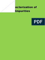 Characterization of Impurities