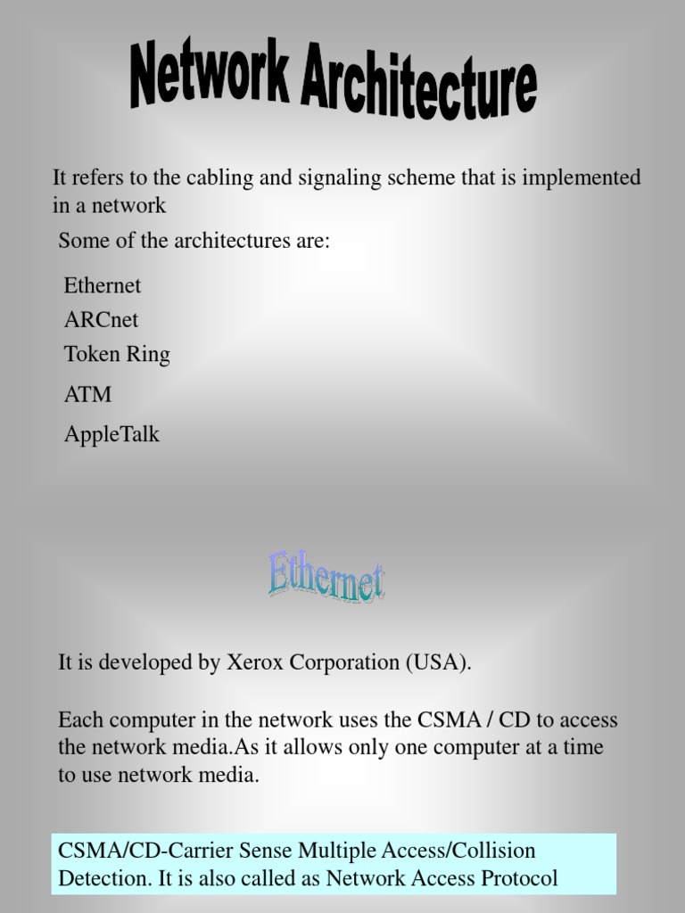Network Cabling and Access Protocols Explained | PDF
