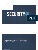 Engineering Mobile Security
